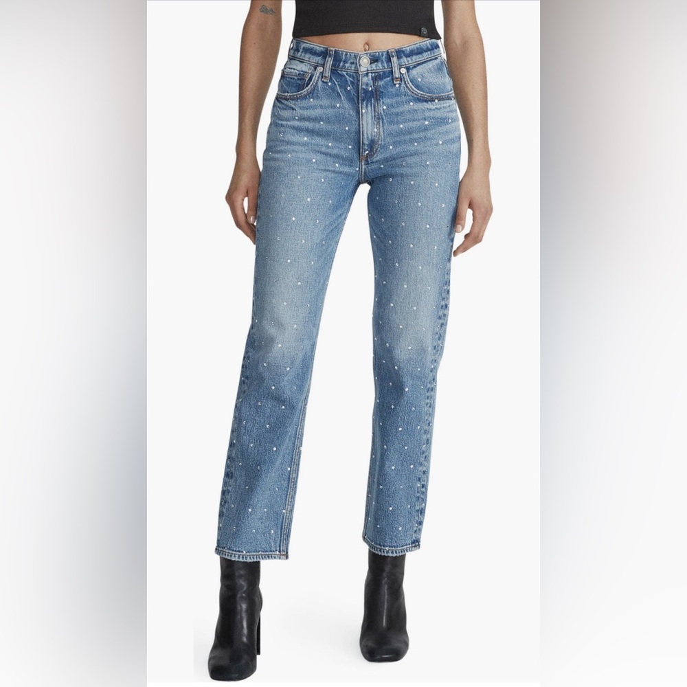 rag & bone Blue Women's Jeans